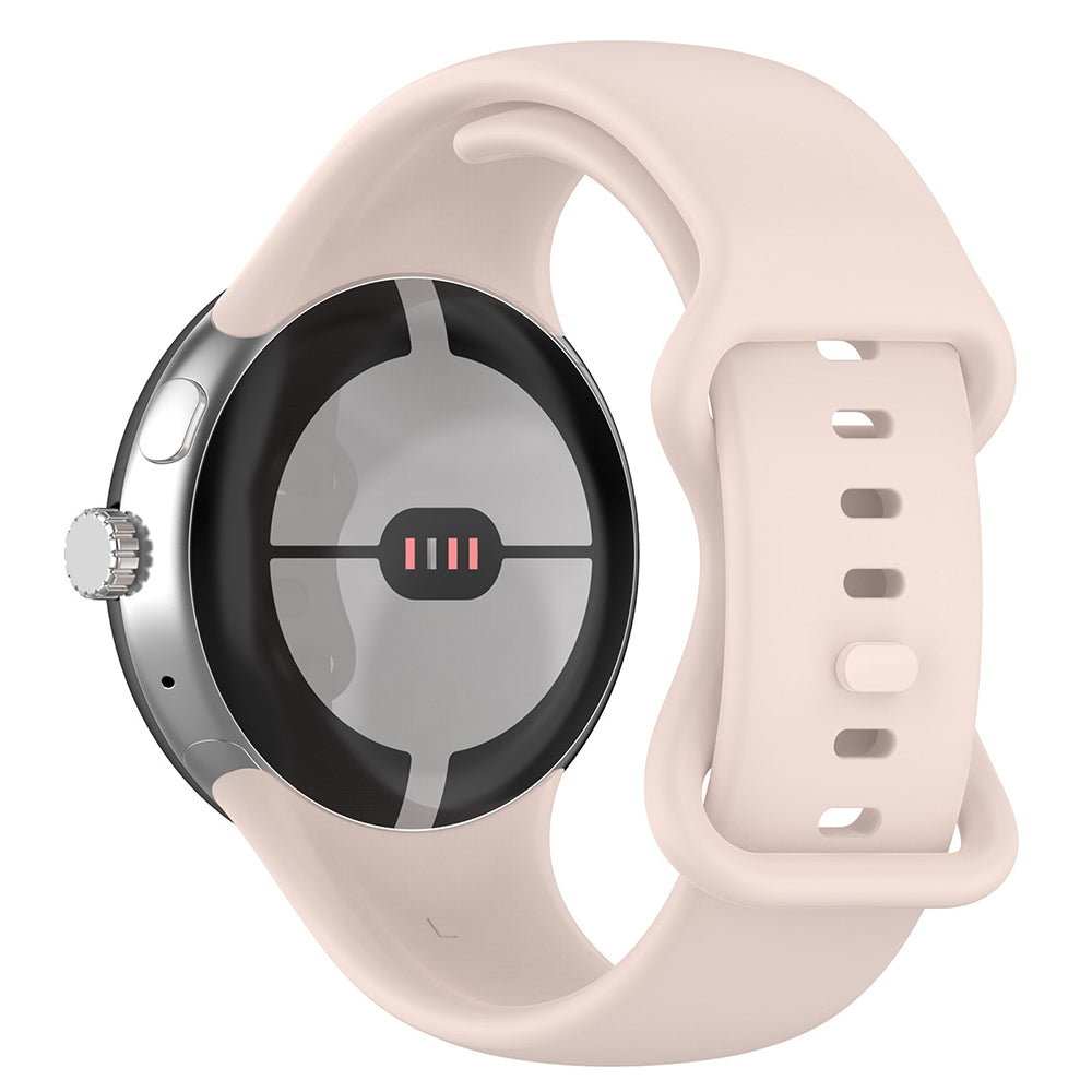 Techsuit W031 band voor Google Pixel Watch 3 45mm, Lichtroze