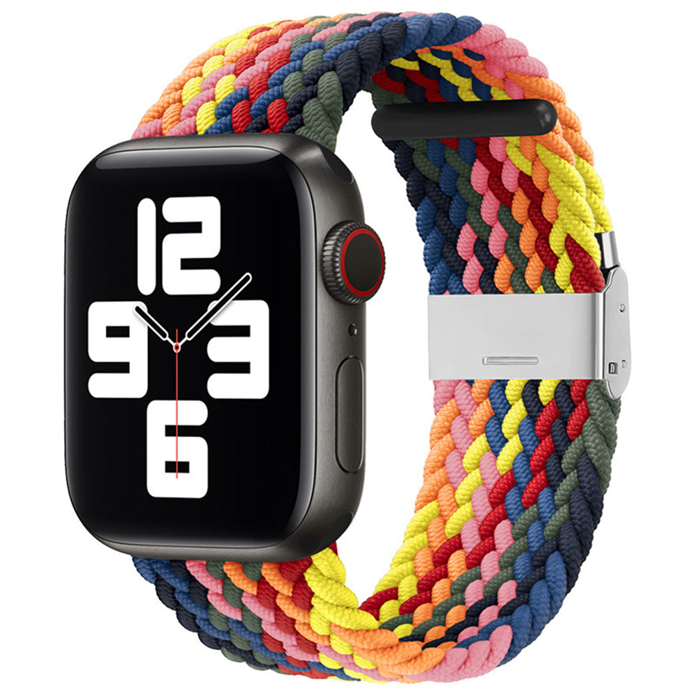 Techsuit W032 band voor Apple Watch 49mm / 46mm / 45mm / 44mm / 42mm Series, Roze Multicolor