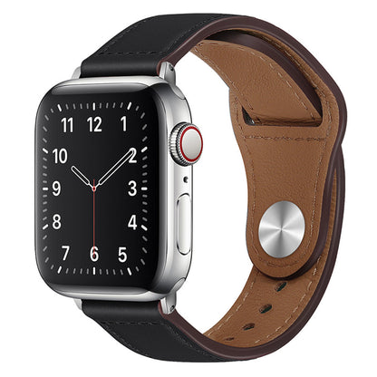 Techsuit W033 band voor Apple Watch 42mm / 41mm / 40mm / 38mm Series, Zwart