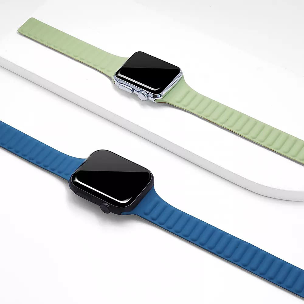 Techsuit W035 band voor Apple Watch 42mm / 41mm / 40mm / 38mm Series, Oranje