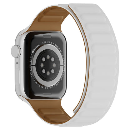 Techsuit W035 band voor Apple Watch 49mm / 46mm / 45mm / 44mm / 42mm Series, Wit