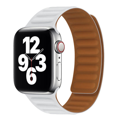 Techsuit W035 band voor Apple Watch 49mm / 46mm / 45mm / 44mm / 42mm Series, Wit