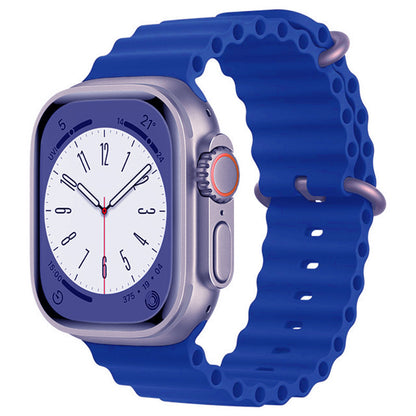 Techsuit W038 band voor Apple Watch 42mm / 41mm / 40mm / 38mm Series, Blauw
