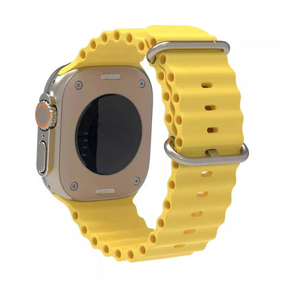 Techsuit W038 Strap for Apple Watch 42mm / 41mm / 40mm / 38mm Series, Yellow