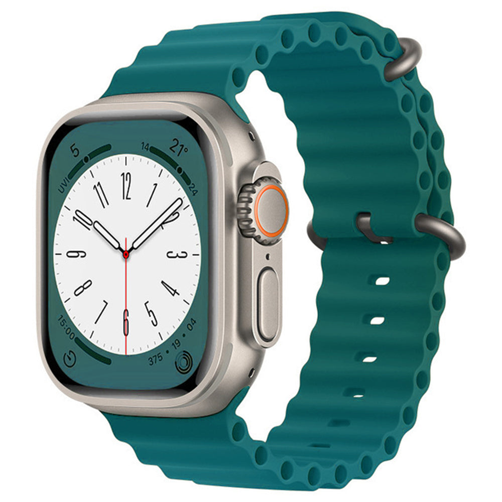 Techsuit W038 band voor Apple Watch 42mm / 41mm / 40mm / 38mm Series, Groen