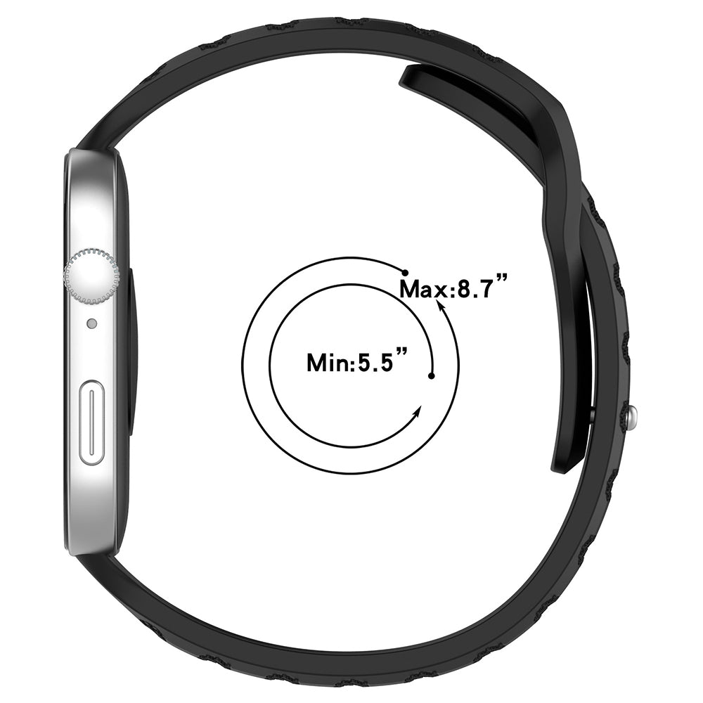 Techsuit W050 band voor Huawei Watch Fit 5 Pro / Fit 5 / Fit 4 Pro / Fit 4 / Fit 3, Bordeaux