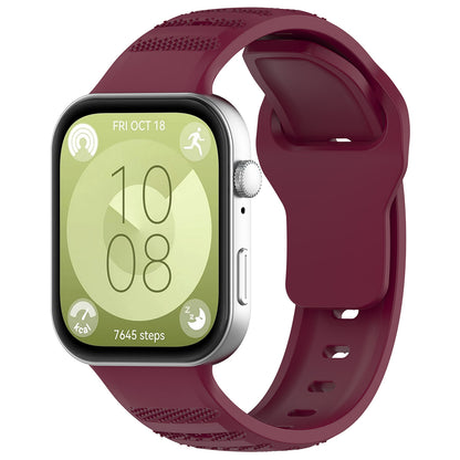 Techsuit W050 band voor Huawei Watch Fit 5 Pro / Fit 5 / Fit 4 Pro / Fit 4 / Fit 3, Bordeaux