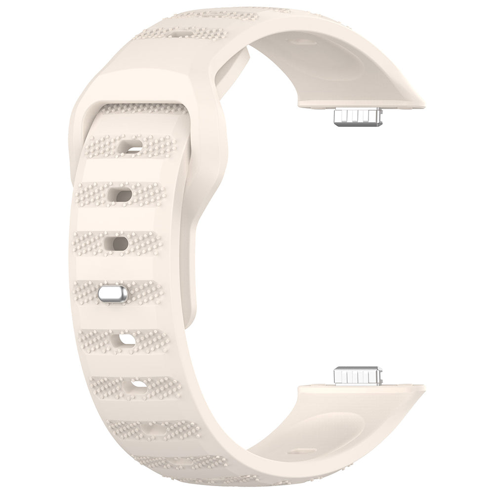 Techsuit W050 band voor Huawei Watch Fit 4 Pro / Watch Fit 4 / Watch Fit 3, Beige