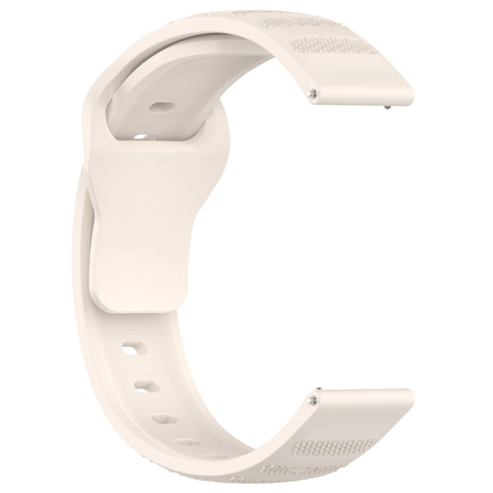 Techsuit W050 band voor Huawei Watch / Xiaomi Watch Series, 22mm, Beige