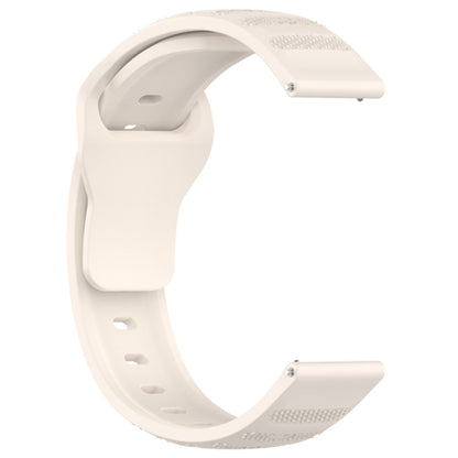 Techsuit W050 band voor Huawei Watch / Xiaomi Watch Series, 22mm, Beige