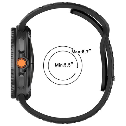 Techsuit W050 band voor Samsung Galaxy Watch 8 Classic / Watch8 44mm / Watch 8 40mm, Oranje