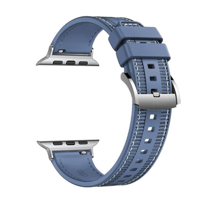 Techsuit W051 Strap for Apple Watch 49mm / 46mm / 45mm / 44mm / 42mm Series, Dark Blue