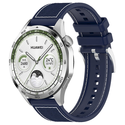 Techsuit W051 band voor Huawei Watch / Xiaomi Watch Series, 22mm, Donkerblauw