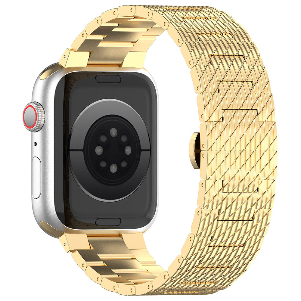 Techsuit W052 band voor Apple Watch 42mm / 41mm / 40mm / 38mm Series, Goud