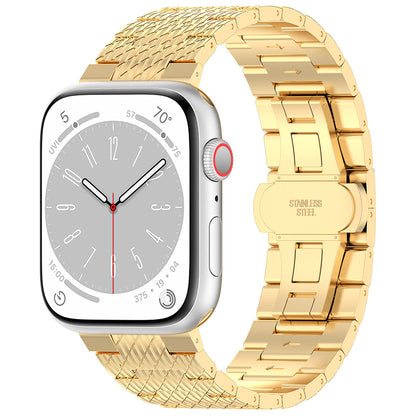 Techsuit W052 band voor Apple Watch 42mm / 41mm / 40mm / 38mm Series, Goud
