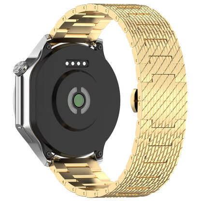 Techsuit W052 band voor Huawei Watch / Xiaomi Watch Series, 22mm, Goudkleurig