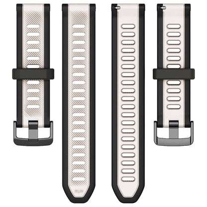 Techsuit W053 band voor Huawei Watch / Garmin Watch Series, 18mm, Beige