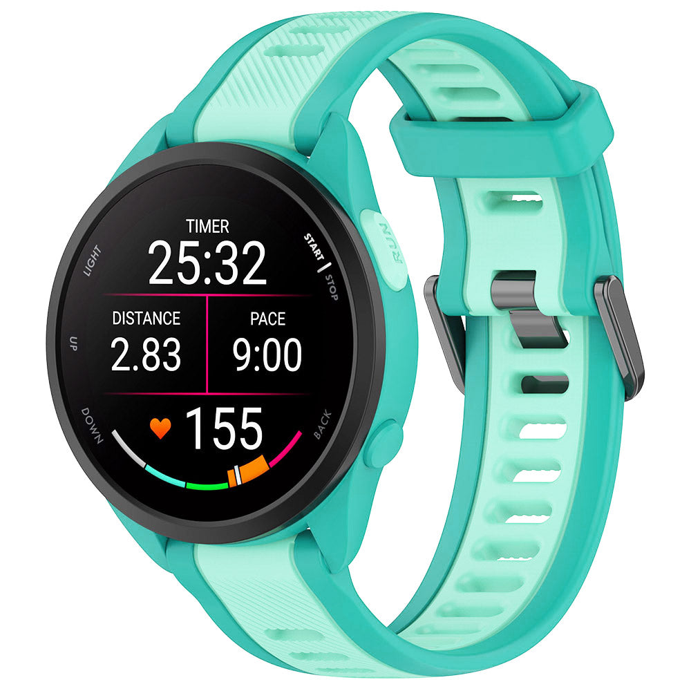Techsuit W053 band voor Huawei Watch / Garmin Watch Series, 18mm, Turquoise