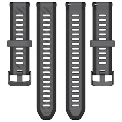 Techsuit W053 band voor Samsung Galaxy Watch / Huawei Watch Series, 20mm, Wit