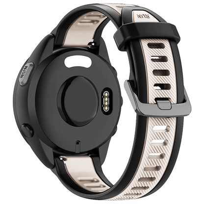 Techsuit W053 band voor Samsung Galaxy Watch / Huawei Watch Series, 20mm, Beige