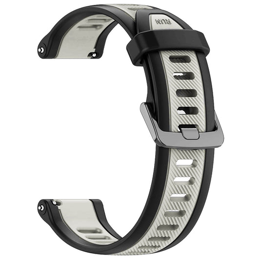 Techsuit W053 band voor Samsung Galaxy Watch / Huawei Watch Series, 20mm, Gri