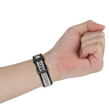 Techsuit W053 band voor Samsung Galaxy Watch / Huawei Watch Series, 20mm, Gri