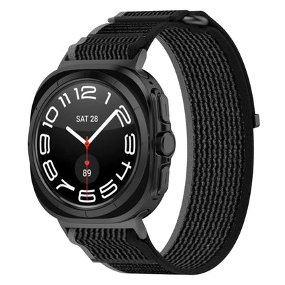 Techsuit W054 band voor Samsung Galaxy Watch Ultra, Zwart Grijs