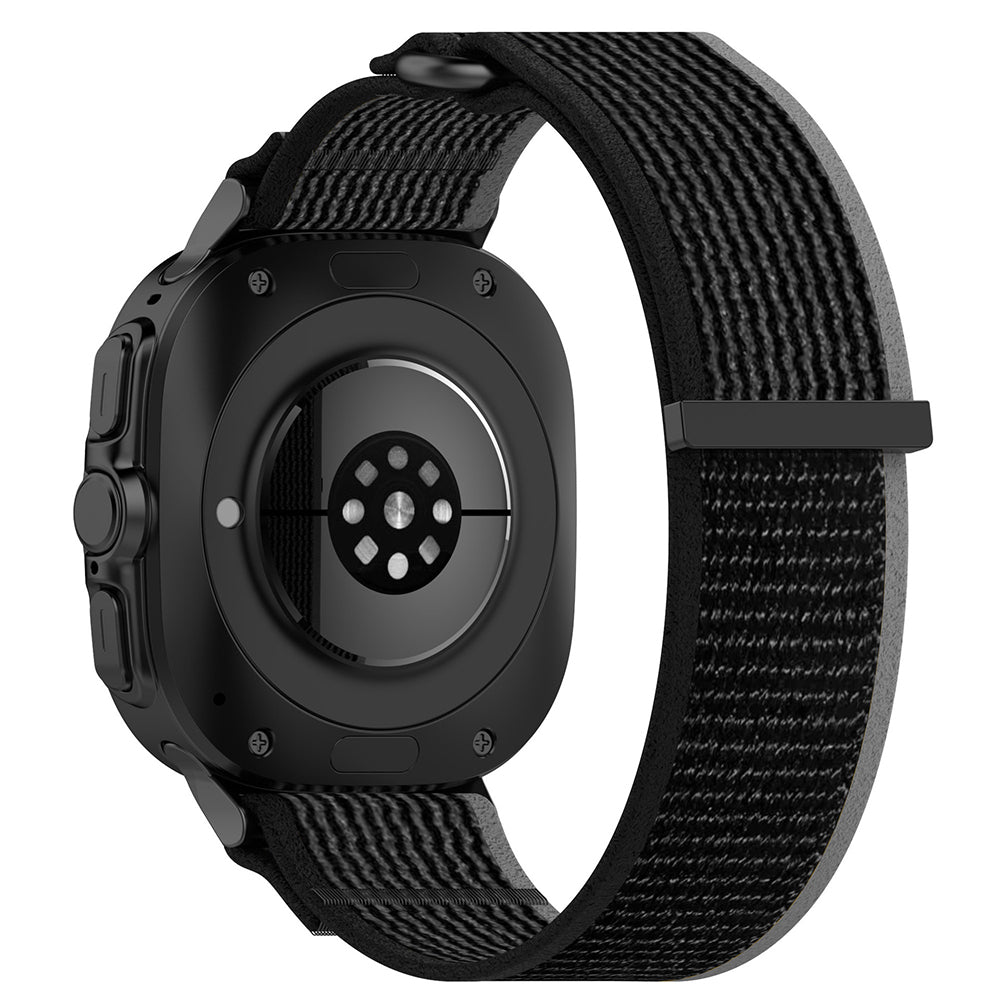 Techsuit W054 band voor Samsung Galaxy Watch Ultra, Zwart Grijs