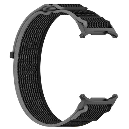 Techsuit W054 band voor Samsung Galaxy Watch Ultra, Zwart Grijs