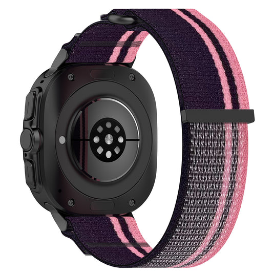 Techsuit W054 band voor Samsung Galaxy Watch Ultra, Roze Zwart
