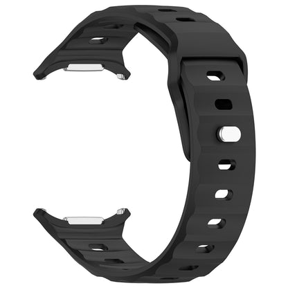 Techsuit W055 band voor Samsung Galaxy Watch Ultra, Zwart