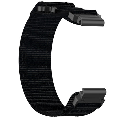 Techsuit W057 band voor Garmin Instinct / Approach / Fenix Watch Series, 20mm, Zwart