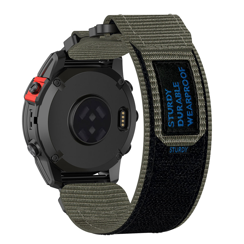 Techsuit W057 band voor Garmin Watch Fenix / Forerunner Series, 22mm, Gri