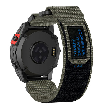 Techsuit W057 band voor Garmin Watch Fenix / Forerunner Series, 22mm, Gri