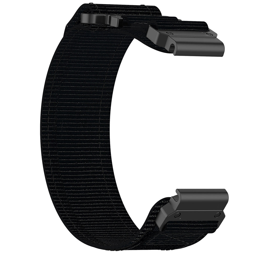 Techsuit W057 band voor Garmin Watch Fenix / Forerunner Series, 22mm, Zwart