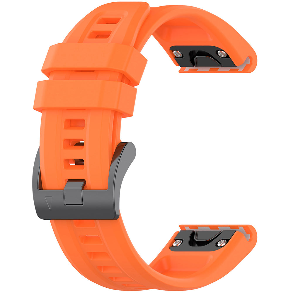 Techsuit W060 band voor Garmin Instinct / Approach / Fenix Watch Series, 20mm, Oranje