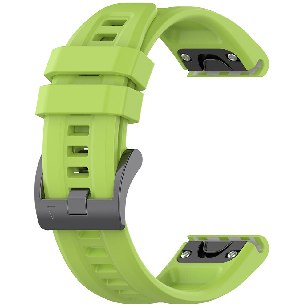 Techsuit W060 band voor Garmin Watch Fenix Series, 26mm, Lichtgroen