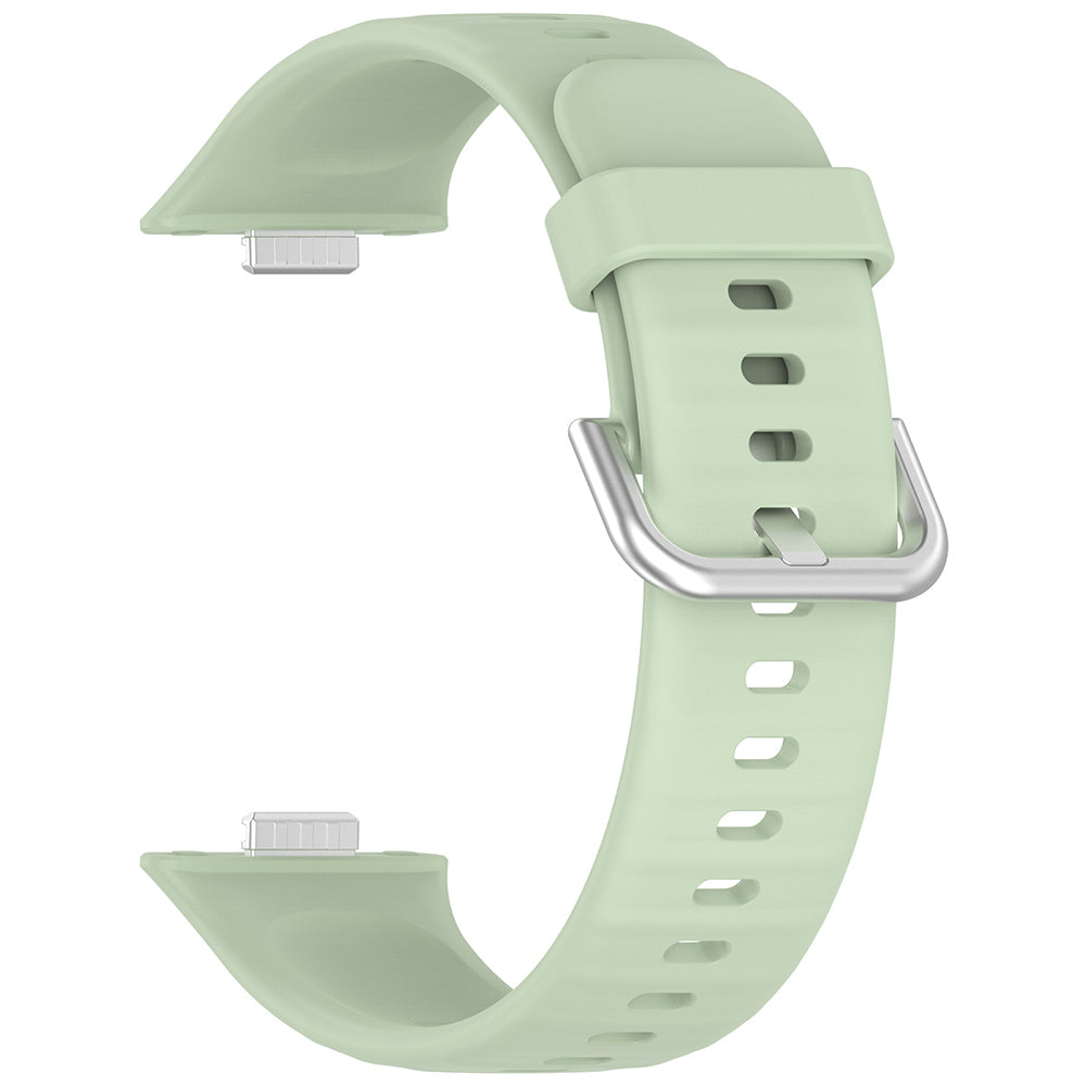 Techsuit W061 band voor Huawei Watch Fit 4 Pro / Watch Fit 4 / Watch Fit 3, Lichtgroen