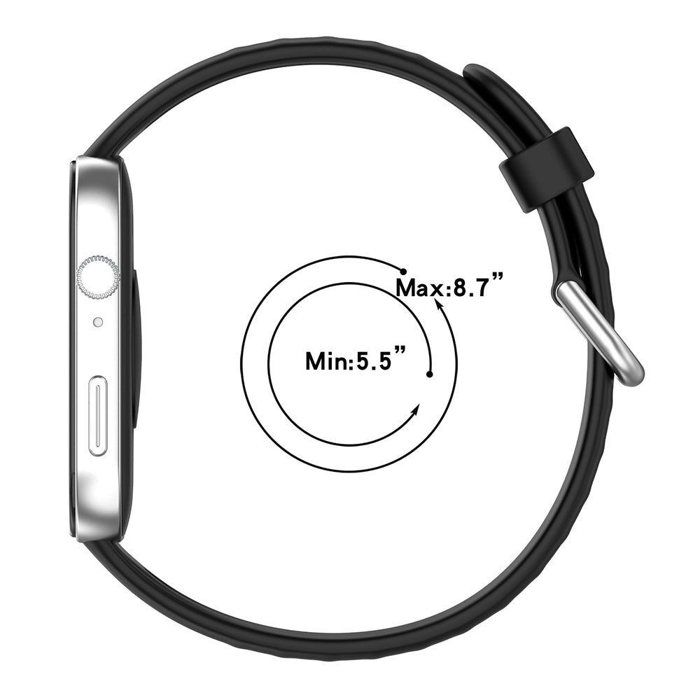 Techsuit W061 band voor Huawei Watch Fit 4 Pro / Watch Fit 4 / Watch Fit 3, Lichtgroen