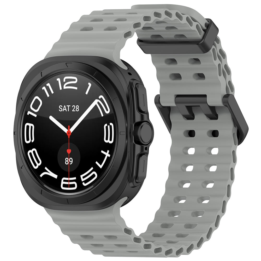 Techsuit W062 band voor Samsung Galaxy Watch Ultra, Grijs