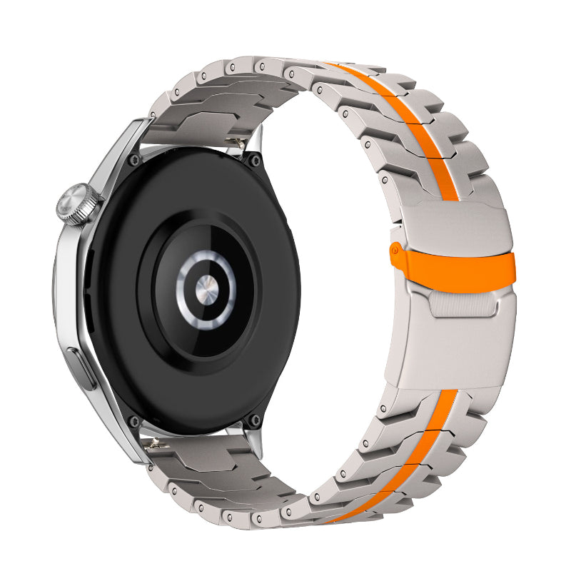 Techsuit W063 band voor Huawei Watch / Xiaomi Watch Series, Oranje