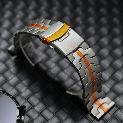 Techsuit W063 band voor Huawei Watch / Xiaomi Watch Series, Oranje
