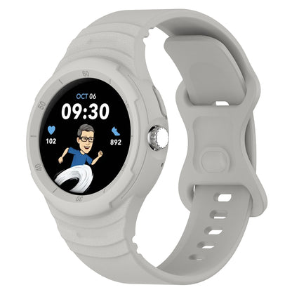 Techsuit W066 band voor Google Pixel Watch 3 41mm / Watch 2 / Watch, Gri