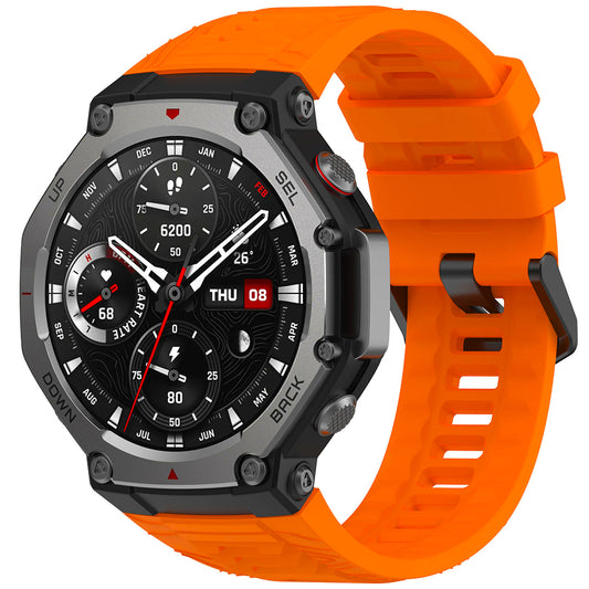 Techsuit W067 band voor Amazfit T-Rex 3, Oranje
