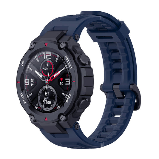 Techsuit W067 band voor Amazfit T-Rex Pro / T-Rex, Marineblauw