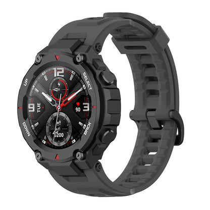 Techsuit W067 band voor Amazfit T-Rex Pro / T-Rex, Grijs