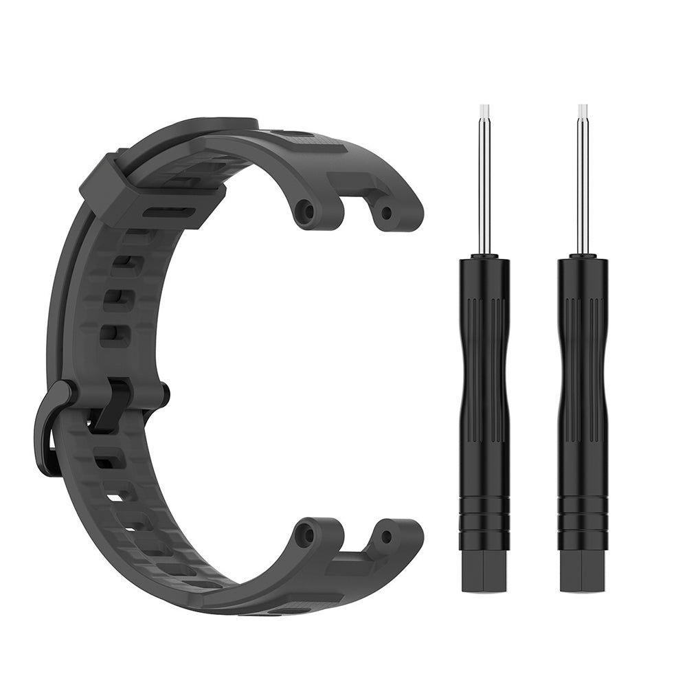 Techsuit W067 band voor Amazfit T-Rex Pro / T-Rex, Grijs