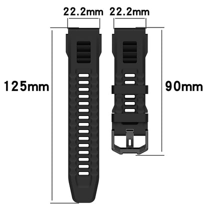 Techsuit W067 band voor Amazfit T-Rex Ultra, Groen
