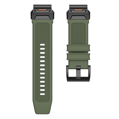 Techsuit W068 band voor Garmin Watch Fenix Series, 26mm, Zwart