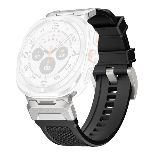 Techsuit W068 band voor Samsung Galaxy Watch Ultra, Zwart